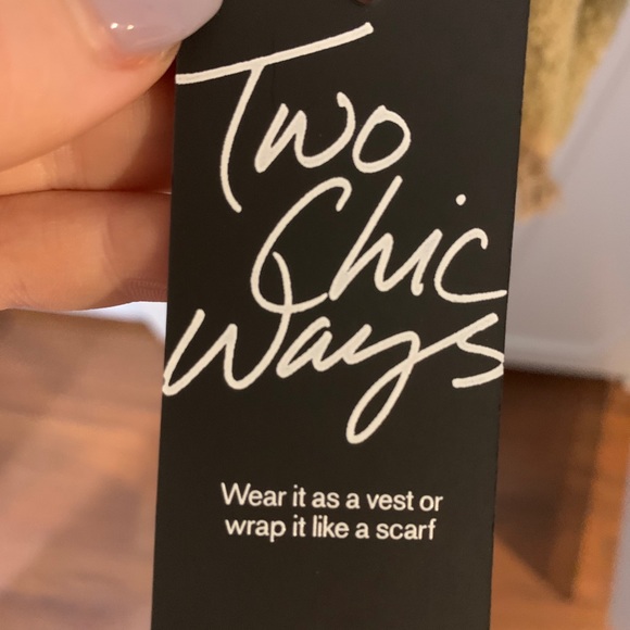 Express vest/ scarf - Picture 6 of 6